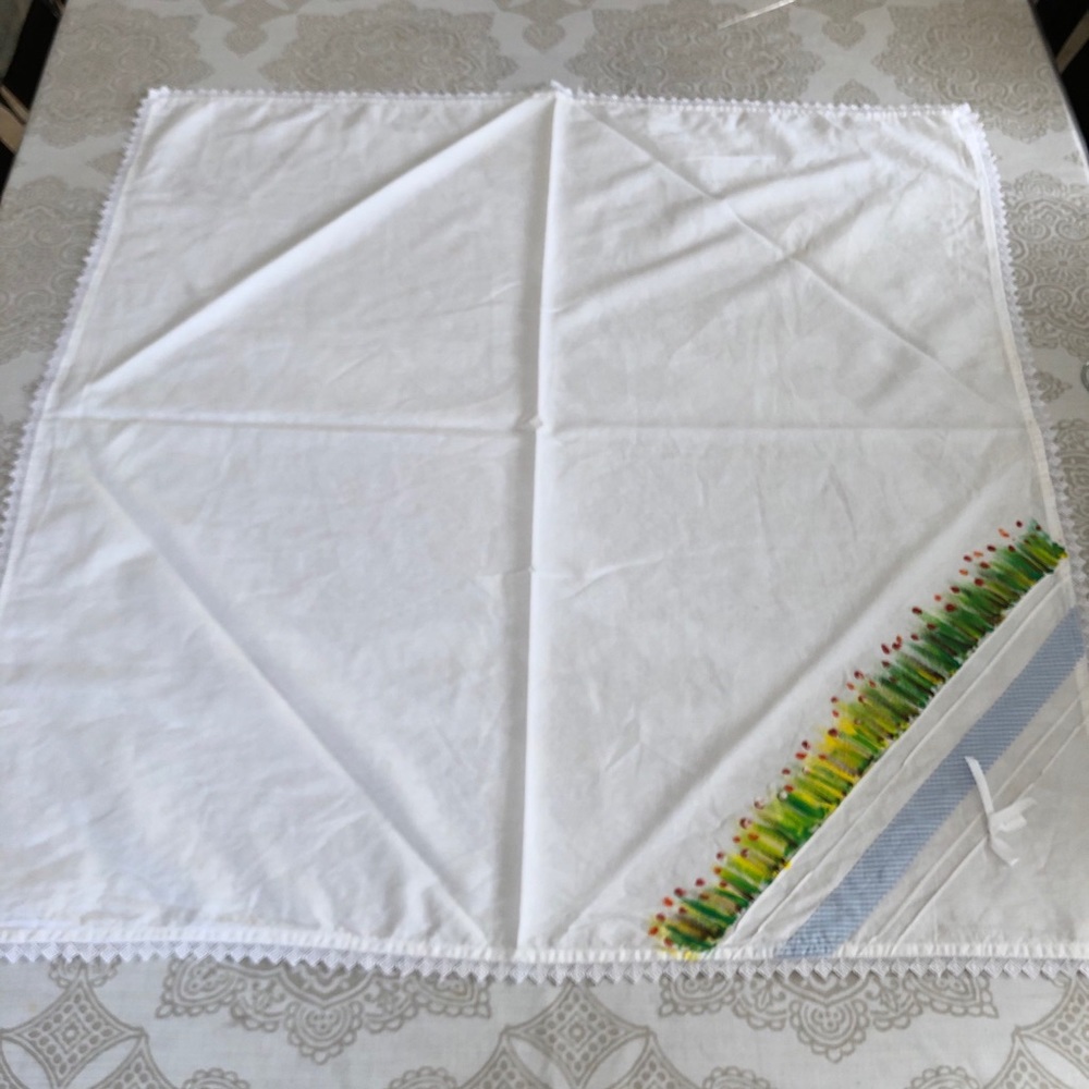 Small Baby Sheet/Bassinet Cover Painted